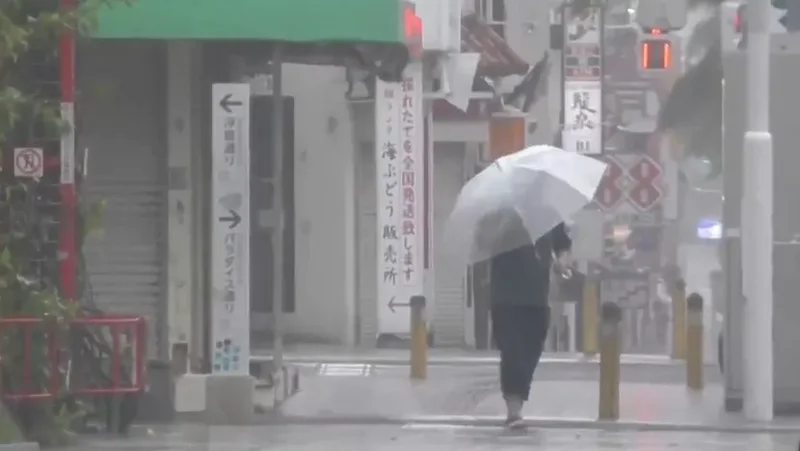 Typhoon Dolphin hits Japan's Okinawa, China shuts ports ahead of landfall