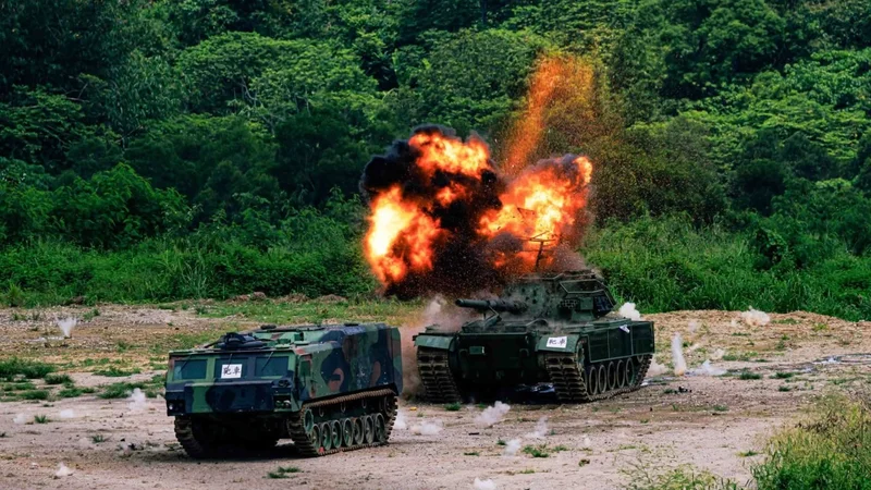 Taiwan launches first live-fire exercise with first-person view drones