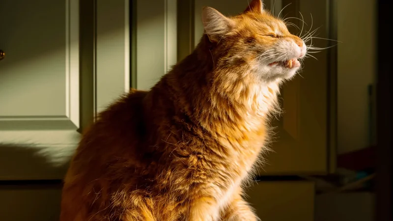 Scientists pinpoint the chemicals behind a cat’s signature urine smell