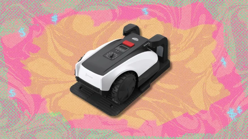 Keep the HOA happy with the EcoVacs Goat 01000 robot lawn mower since its over $300 off