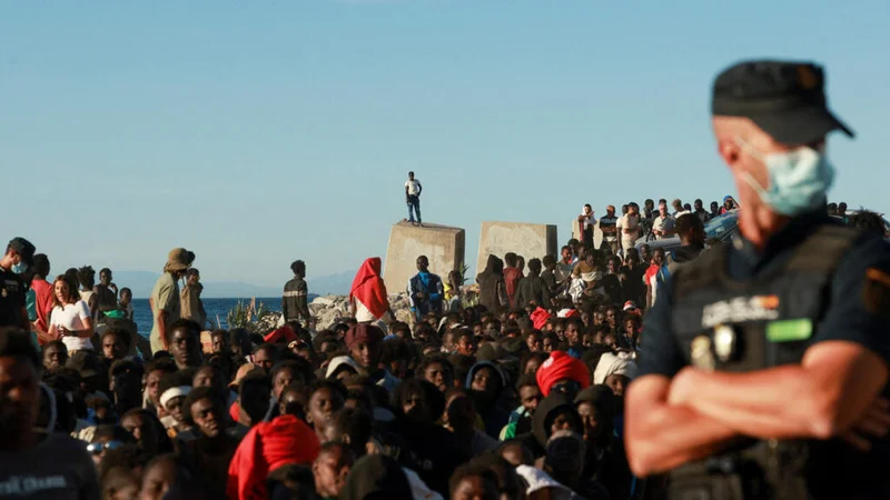 Morocco steps up border security over fears of new mass crossing into Ceuta
