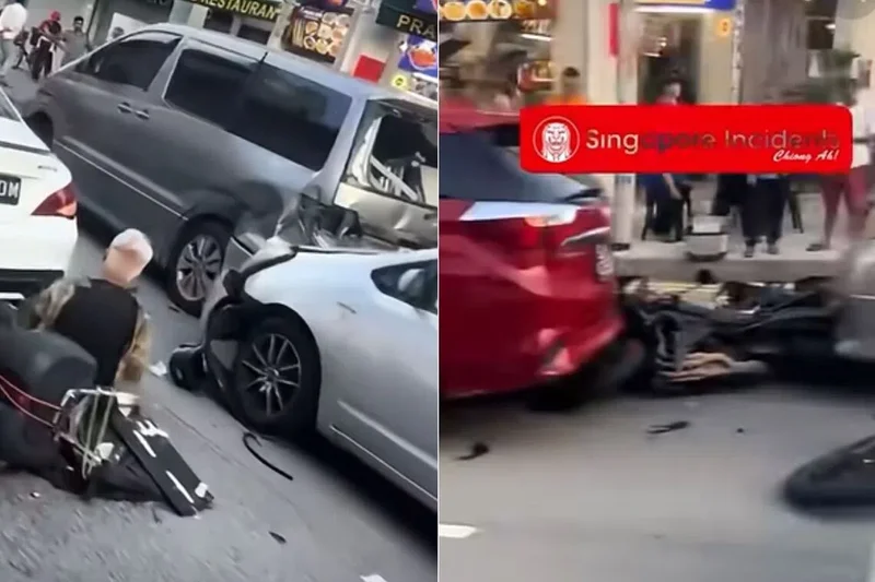 Motorcyclists hurt in Sims Avenue accident involving 5 cars, 2 motorcycles
