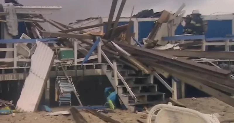 Astonishing video of intense storm slamming New York