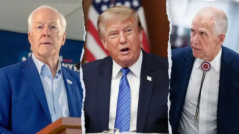 Trump blasts rogue GOP senators for blocking Blanche nomination, vows anti-weaponization bill fight