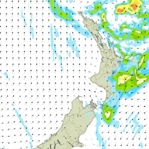 Urgent severe thunderstorm warning for Far North as East Coast under heavy rain warning