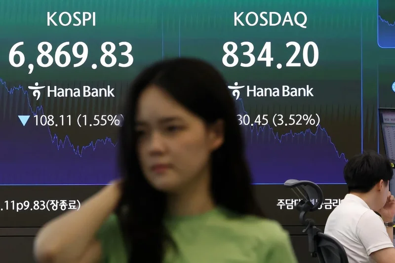 KOSPI falls as high US Treasury yields overshadow AI optimism