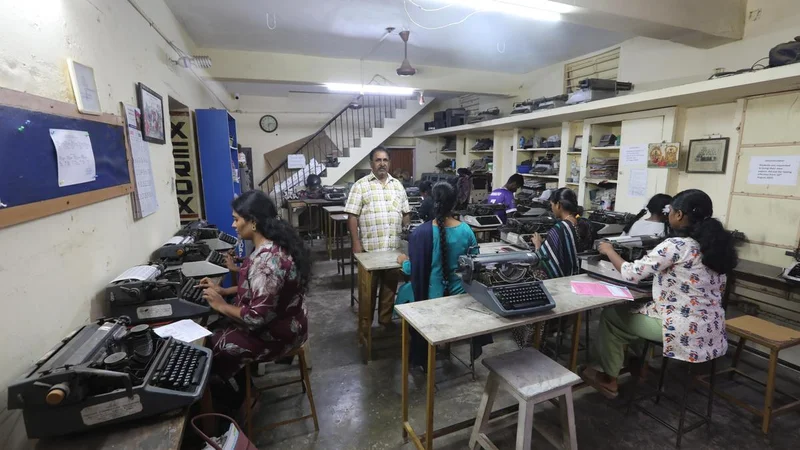 The humble typewriter keeps clacking despite the digital takeover
