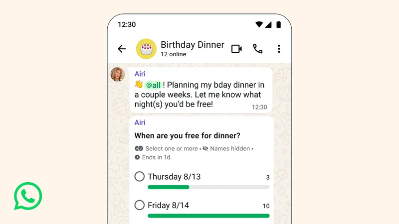 WhatsApp Gets a Handy @all Feature for Group Chats