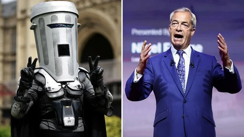 Polls open in crunch Clacton contest between Reform's Nigel Farage and Count Binface