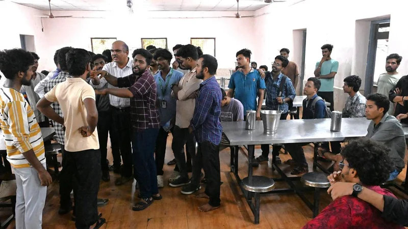 Students allege spoiled food served at AU hostel; V-C orders stricter monitoring
