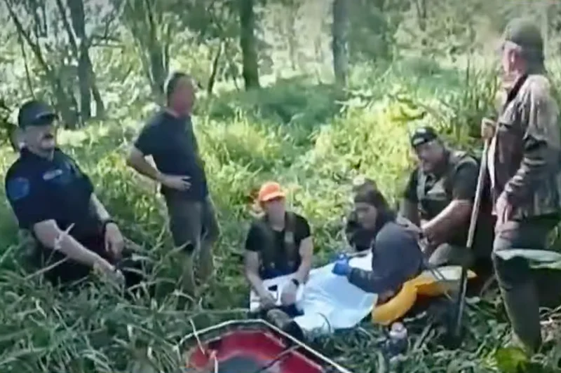 Mom, son and cousin who went missing while tubing rescued after spending days in the Michigan wilderness