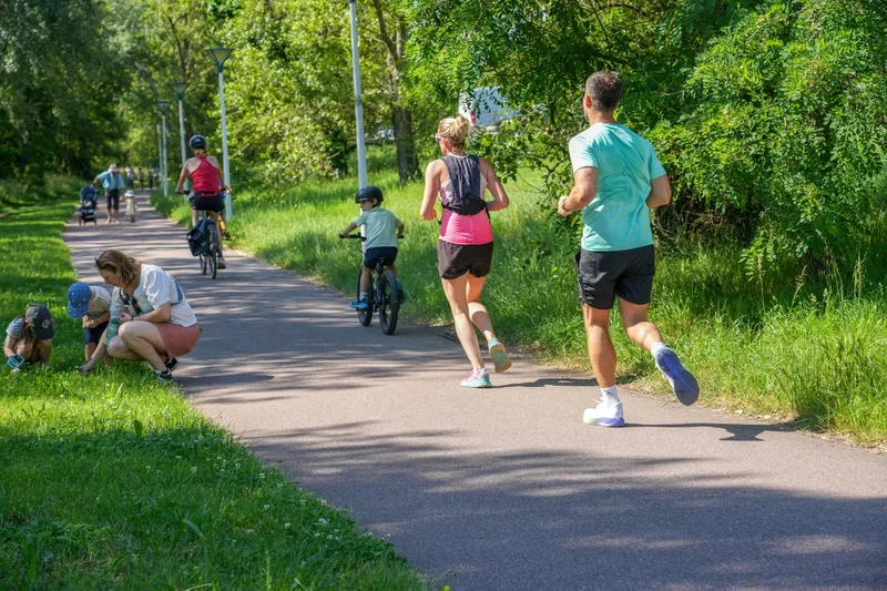 The exercise that is at least four times more efficient than walking