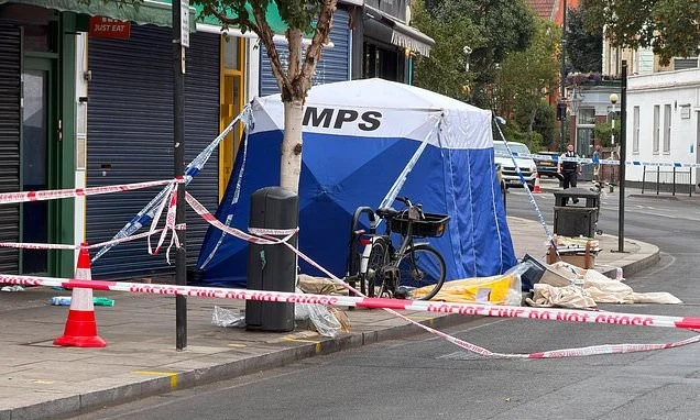 One woman is dead and another in hospital after being stabbed on London street: Man, 48, is arrested