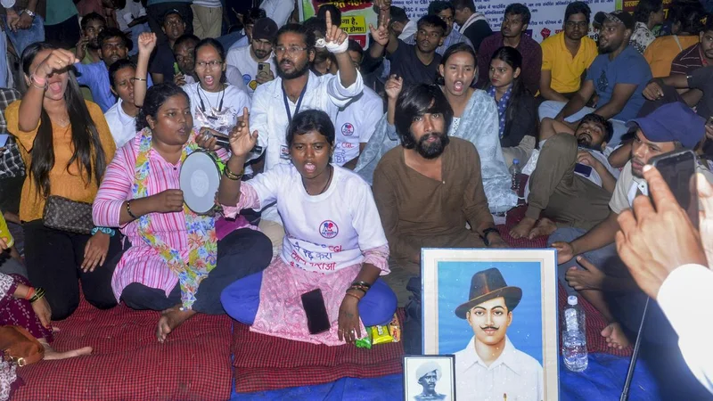 Jharkhand job exam stir: Protest enters 21st day, students plan ‘Tiranga Yatra’ on August 15