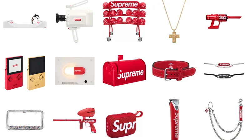 Supreme’s 2026 Fall/Winter Collection Features a 24K Gold Analogue Pocket