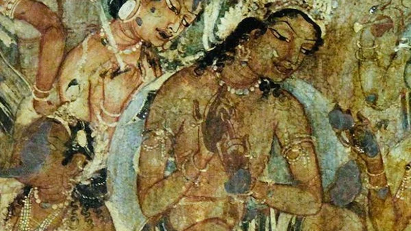 Buckets placed to check seepage at Ajanta Caves; ASI says paintings safe