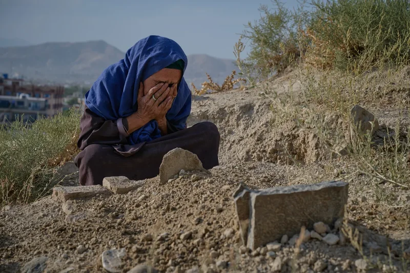 One woman's struggle to survive, 5 years after the Taliban took Kabul, in photos