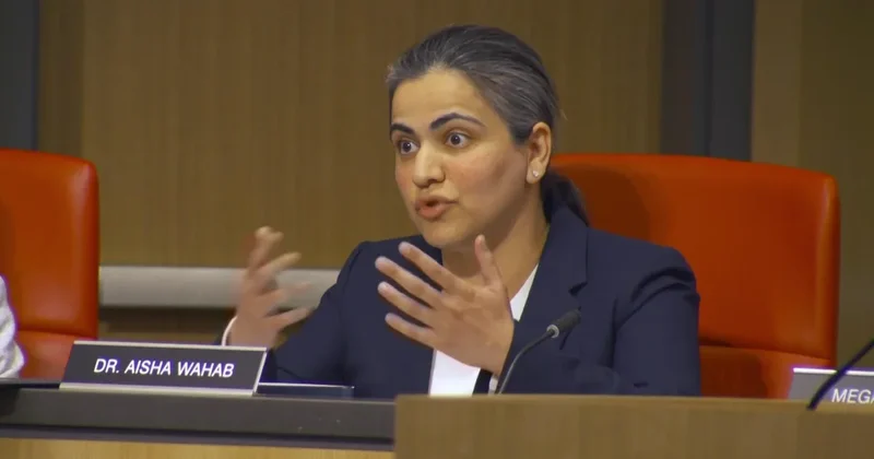 Aisha Wahab wins special election to serve out remainder of Eric Swalwell's term