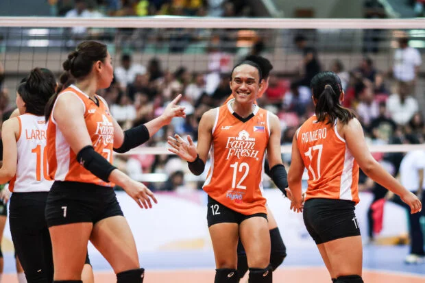 PVL: Trisha Tubu helps Farm Fresh sweep Nxled