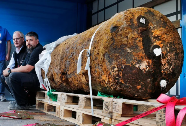 Wildfires expose unexploded bombs across Europe