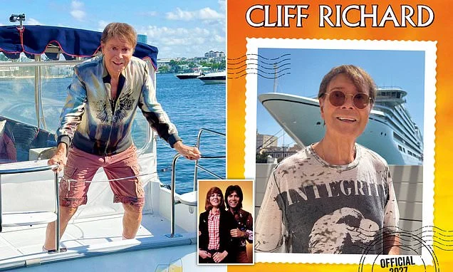 Cliff Richard, 85, pays touching tribute to late close friend Cilla Black as latest instalment of his iconic annual calendar is revealed