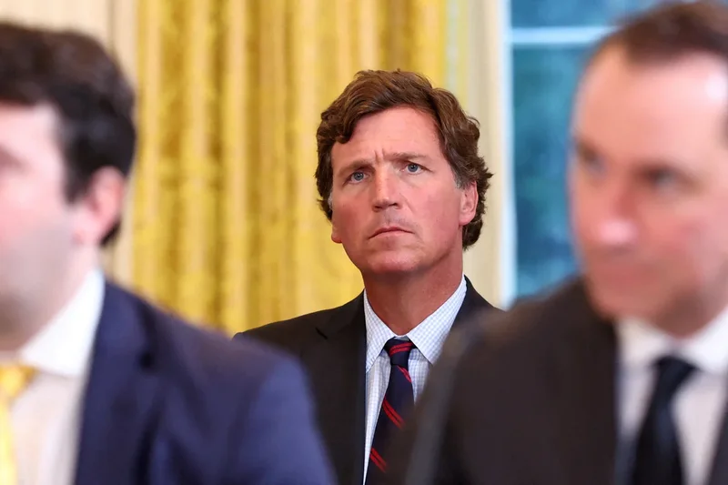 Official in third-party political meeting with Tucker Carlson admits there is a push to get him to run in 2028