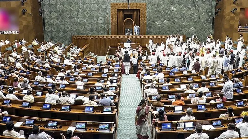 Lok Sabha stalemate continues, two Bills passed without discussion