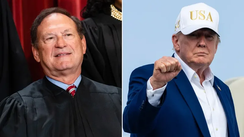 Trump cheers Alito staying for another Supreme Court term: 'One of the greatest of all time'