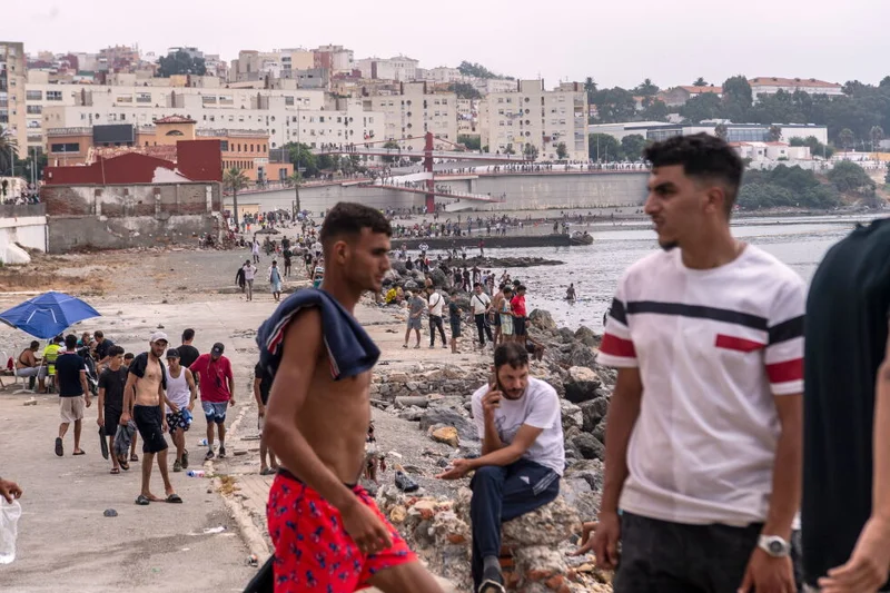 ‘I just want a chance“: Moroccans sought better future in collective crossing to Spain territory