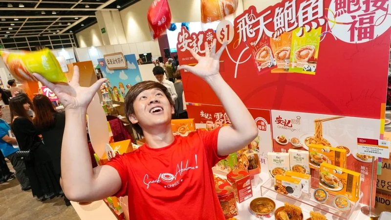 Food expo vendors hoping for tasty profits with caviar sake gelato, other new products