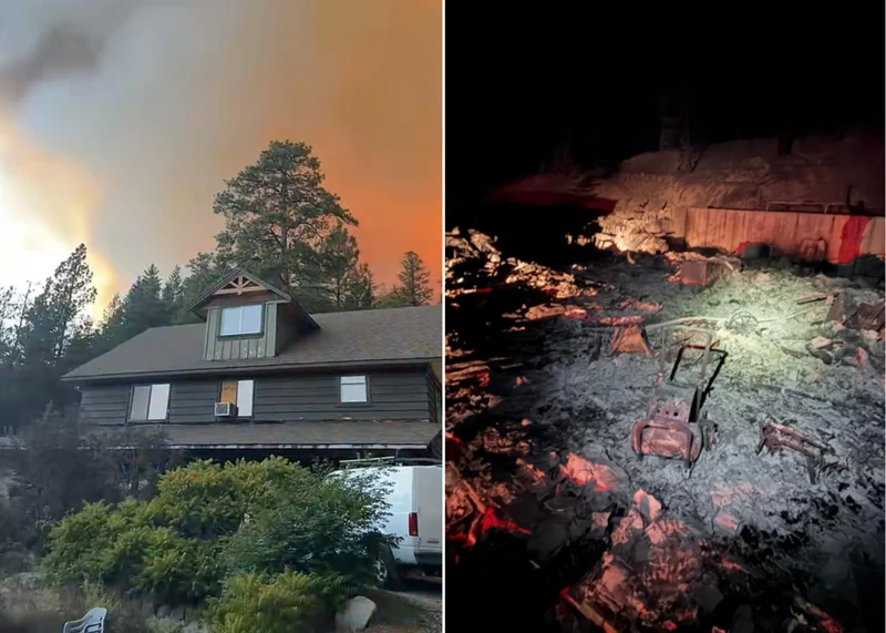 Faulder family loses both homes in devastating Summerland wildfire