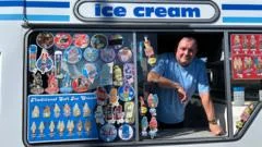 Ice cream man hit with noise complaint over van's music