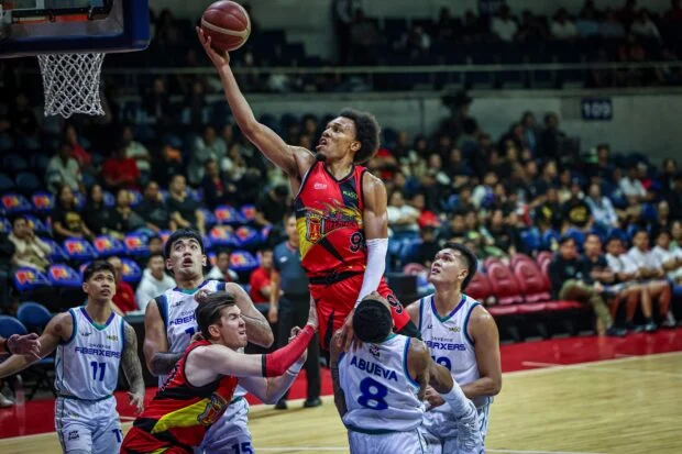 PBA: George King, big 3rd propel San Miguel Beer past Converge