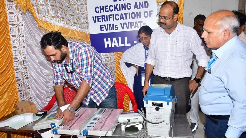 No evidence of EVM tampering, says poll official on fourth day