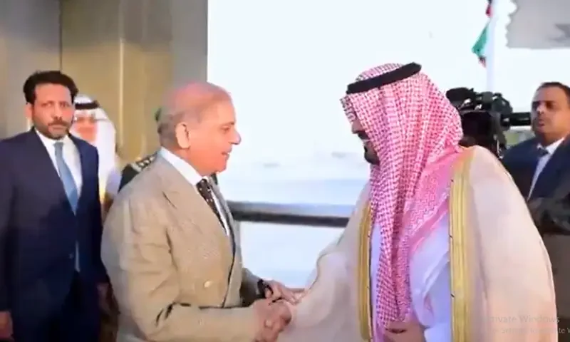 PM Shehbaz arrives in Saudi Arabia on 3-day visit
