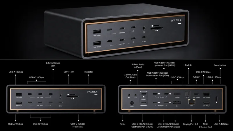 The ultimate Mac dock? Ivanky unveils a 26-port Apple Silicon powerhouse that Windows users can't use
