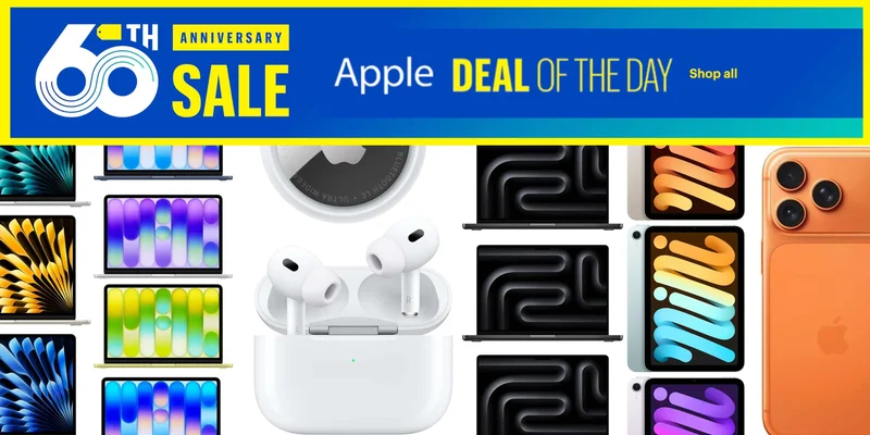 Special 1-day Apple anniversary sale: AirPods Pro 3, MacBook Pro $400 off, iPhone Air/17 Pro, AirTag 2, more