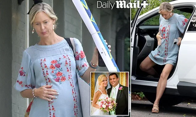 Killer beauty queen is PREGNANT a decade after bludgeoning husband to death amid jealous battle over his children... as her new life with boy toy lover is revealed