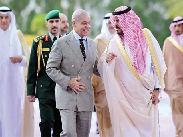 PM lands in Riyadh amid diplomatic flurry