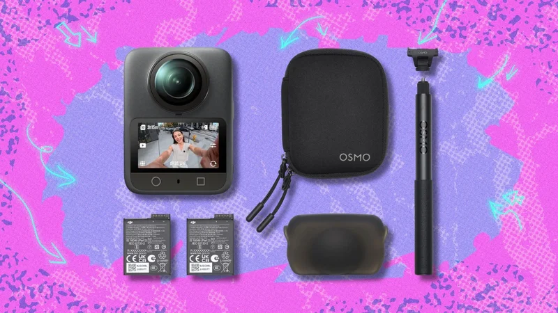 The ultimate travel creator flex: DJI’s 8K Osmo 360 camera combo drops under $400