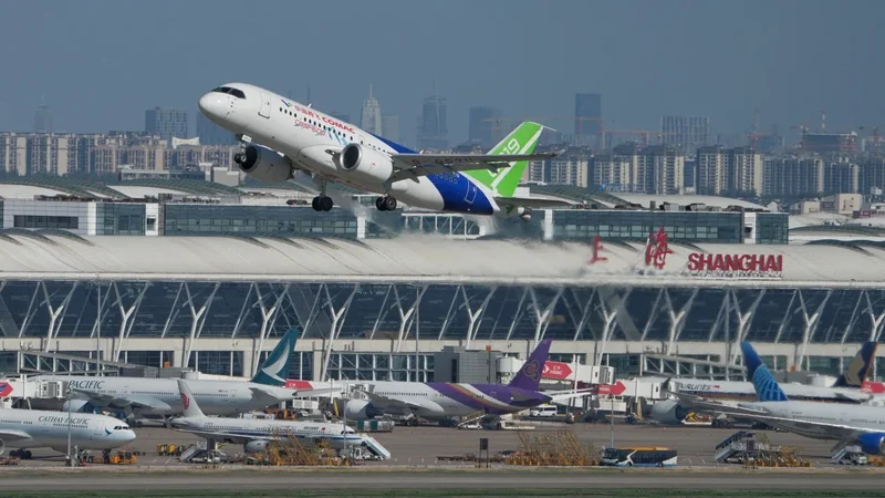 High-altitude variant of China’s C919 airliner completes first test flight in Shanghai