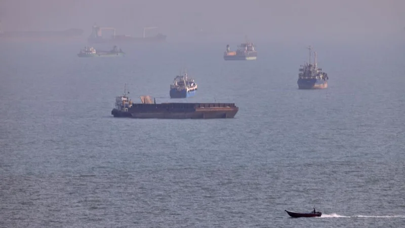 Middle East live: US military strikes ship violating blockade of Iranian ports