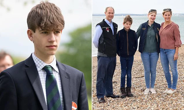 'Britain's most eligible bachelor' Earl of Wessex, 18, gets the grades to study at the Royal Agricultural University after working as a farmhand over summer