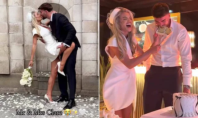 Love Island's Molly Smith and Tom Clare share insight into the 'stress' of planning their Mallorcan wedding after raucous legal ceremony finished with best man 'passing out'