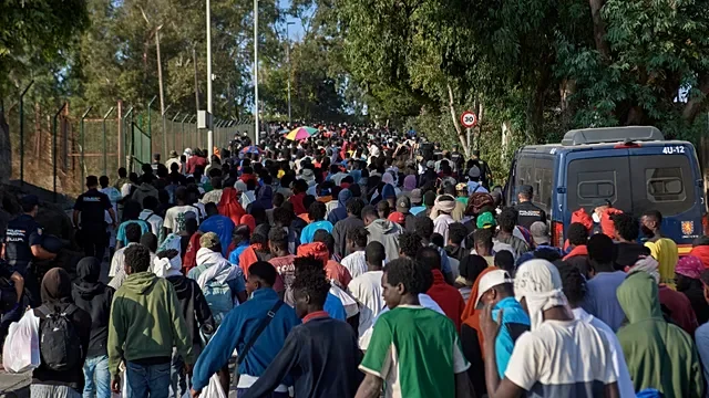 Spanish government creates new migrant shelters to ease Ceuta crisis