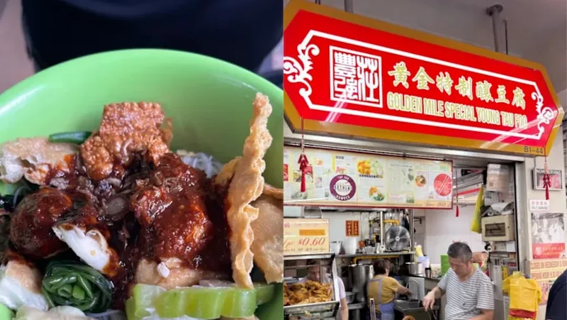 Golden Mile Special Yong Tau Foo, a heritage hawker stall since 1958, has ceased operations