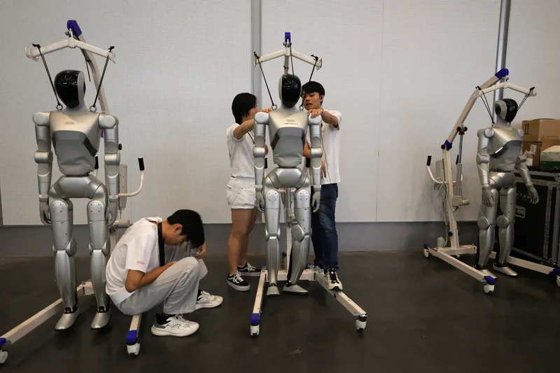 Emotional care robots with hefty price tag steal the show at China conference after US ban
