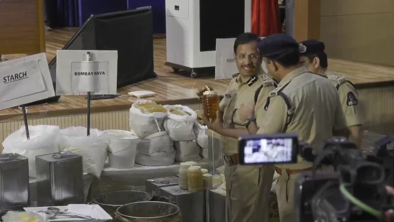 Hyderabad Police seizes 25.5 tonnes of adulterated ghee, 1,200 litres of palm oil, 600 litres of vanaspathi