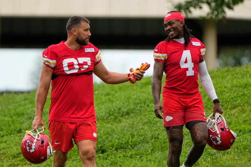 Travis Kelce: Chiefs camp offers welcomed ‘sanctuary’ after closely watched wedding to Taylor Swift