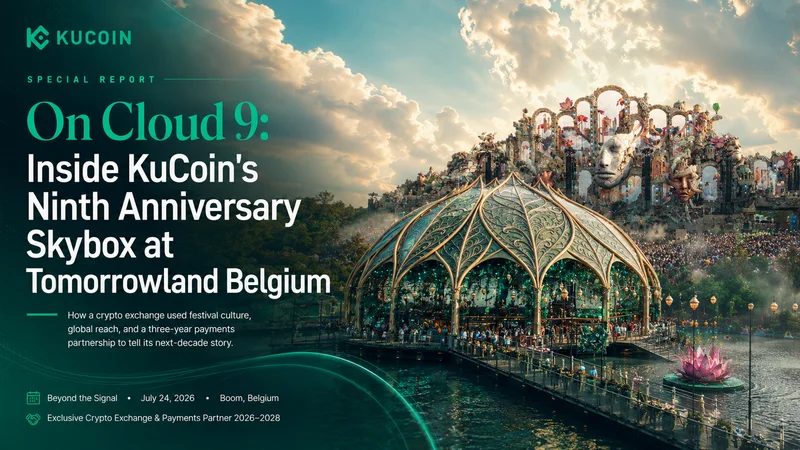 On Cloud 9: Inside KuCoin's Ninth Anniversary Skybox at Tomorrowland Belgium